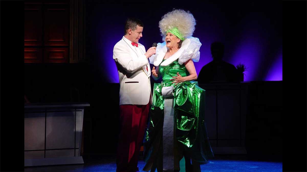 Miss Nausea and emcee, St. Louis Cast